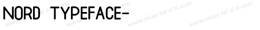 NORD TYPEFACE字体转换